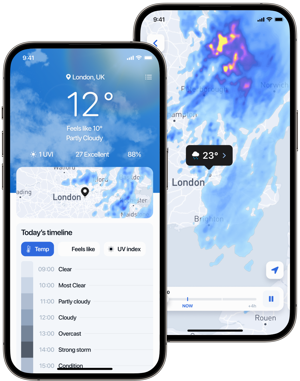 double mobile app screen
